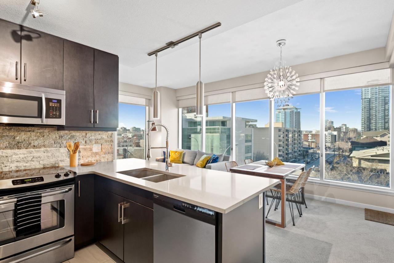 Stylish Downtown Condos By Globalstay YYC Exteriör bild